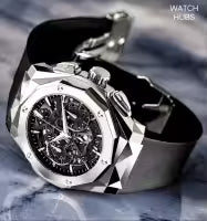 Stylish Men's Black Quartz  Watch